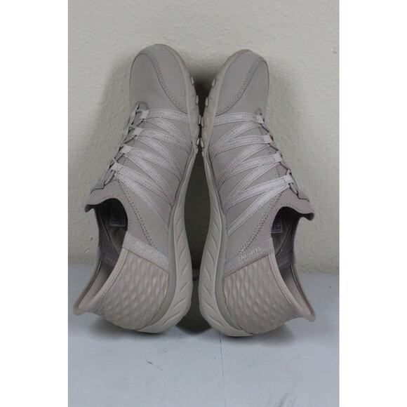 Skechers Breathe-Easy - Roll-With-Me Textile Women's 9 Taupe Trainers - Picture 4 of 7